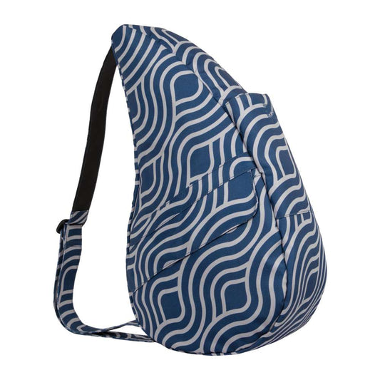Reversible Print Backpack - Blue Wave