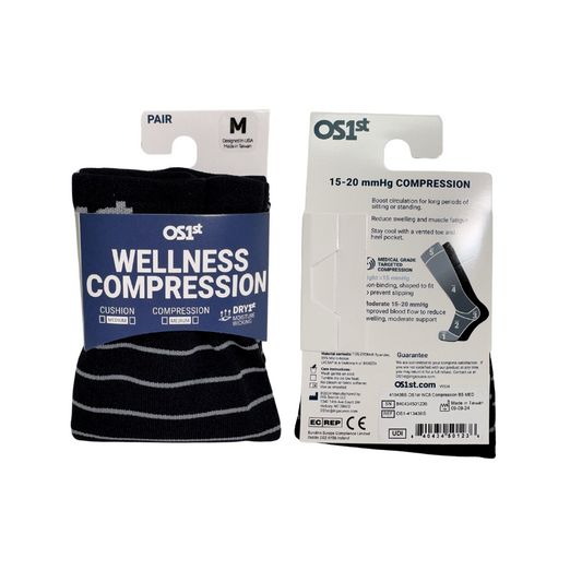 Travel Wellness Compression Socks - Natural