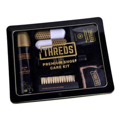 Premium Shoe Care Kit - Black/Copper