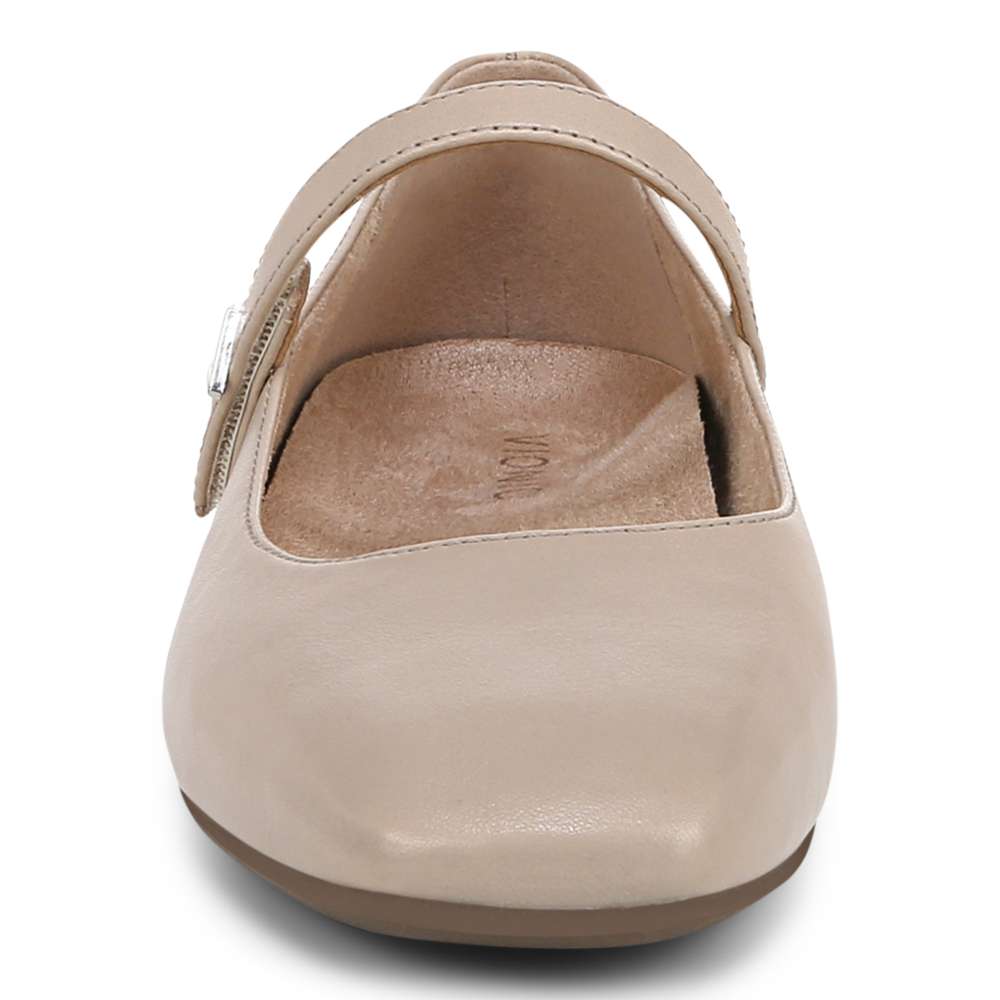 Alameda Mary Jane Flat - Oatmeal