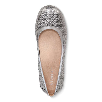 Anita Ballet Flat - Silver