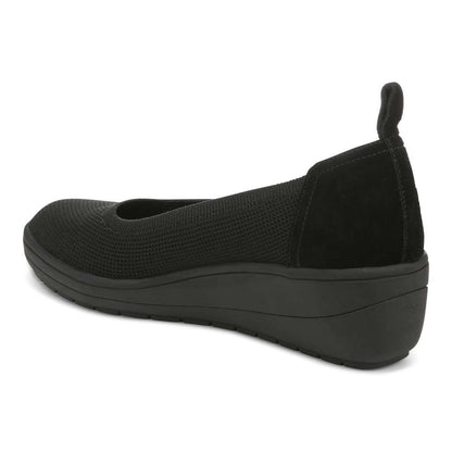 Jacey Knit Wedge - Black