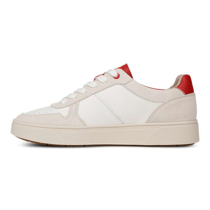 Kimmie Court Sneaker - Cream Red