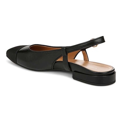 Petaluma Slingback Flat - Black