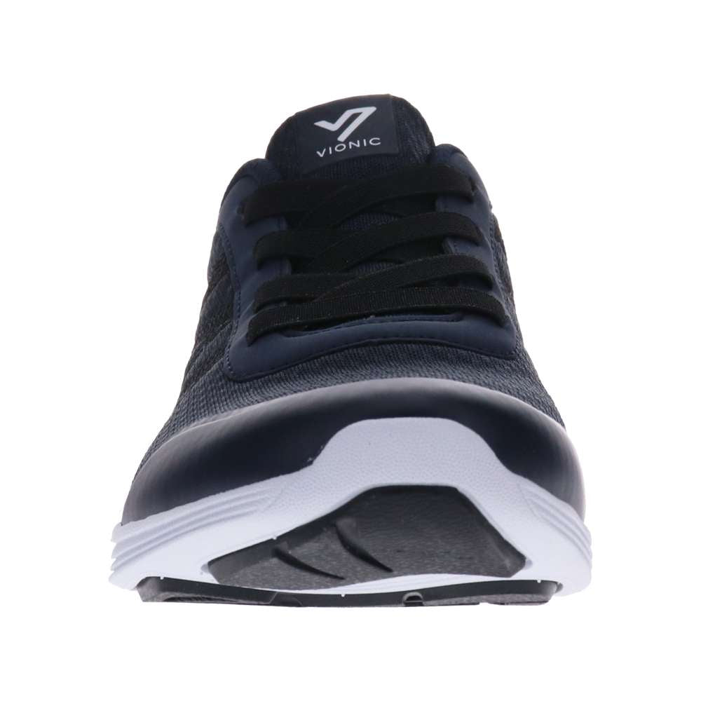 Shay Elastic Lace Sneaker - Navy