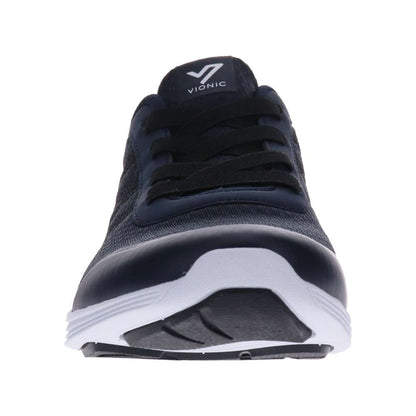 Shay Elastic Lace Sneaker - Navy