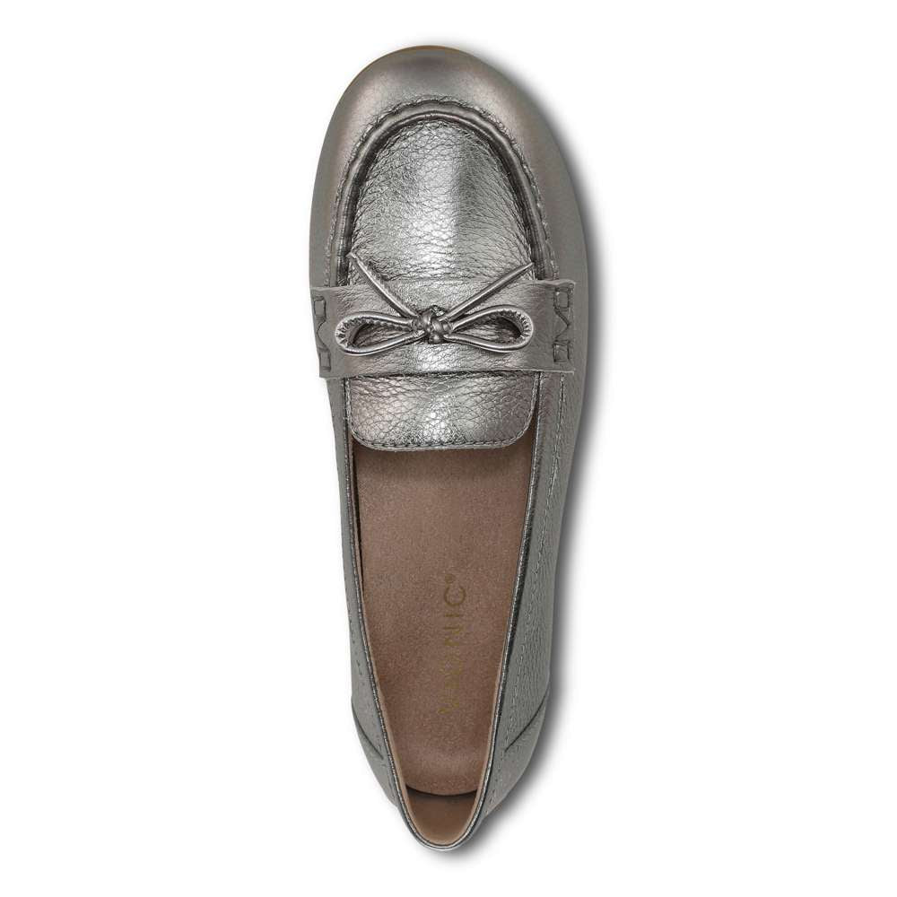 Taryn Casual Slip-On Loafer - Pewter