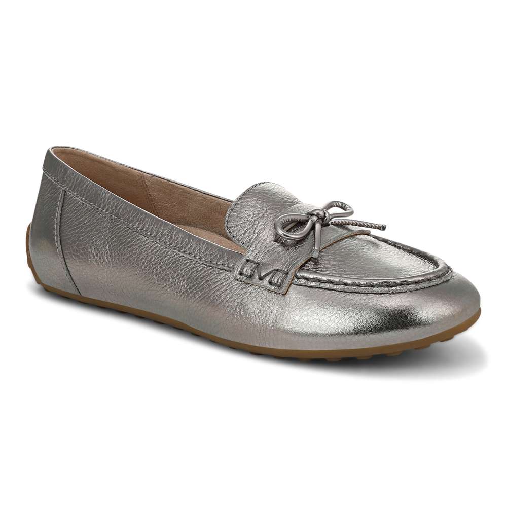 Taryn Casual Slip-On Loafer - Pewter