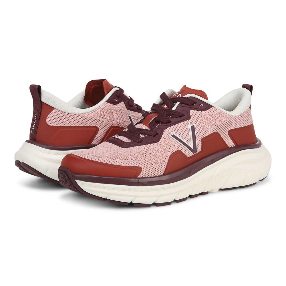 Walk Max Lace-Up Sneaker - Rose