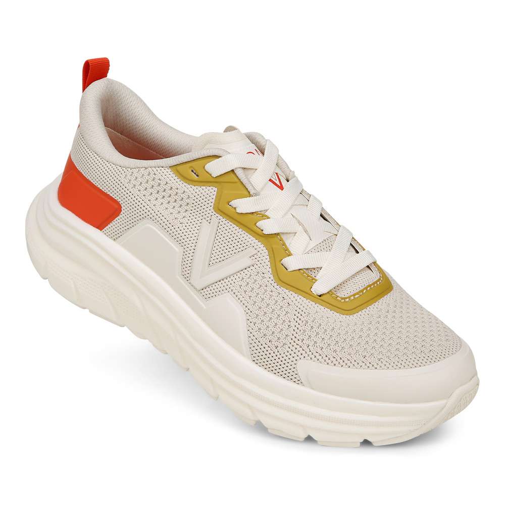 Walk Max Lace Up Sneaker - Tangerine