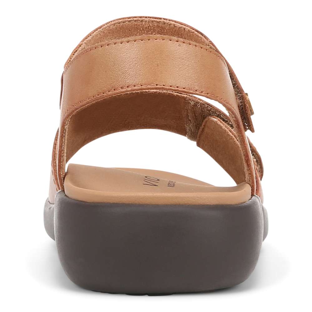 Awaken Recovery Sandal - Wheat Leather