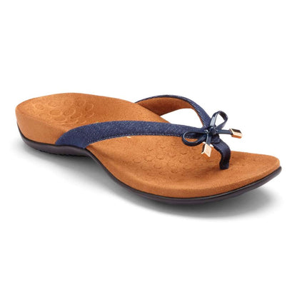 Bella Toe Post Sandal - Denim