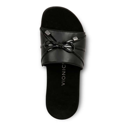 Bella Slide Sandal - Black