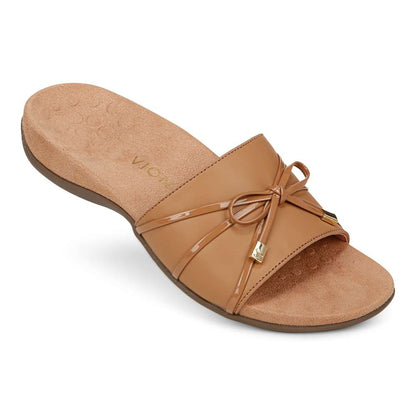 Bella Slide Sandal - Camel