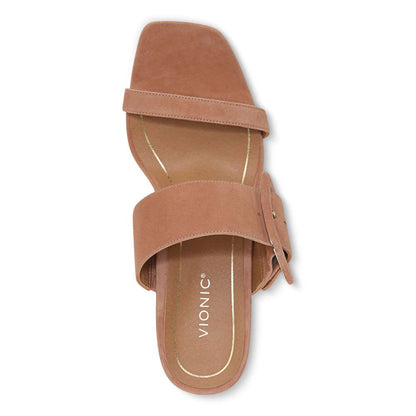 Brookell Heeled Sandal - Macaroon