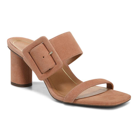 Brookell Heeled Sandal - Macaroon