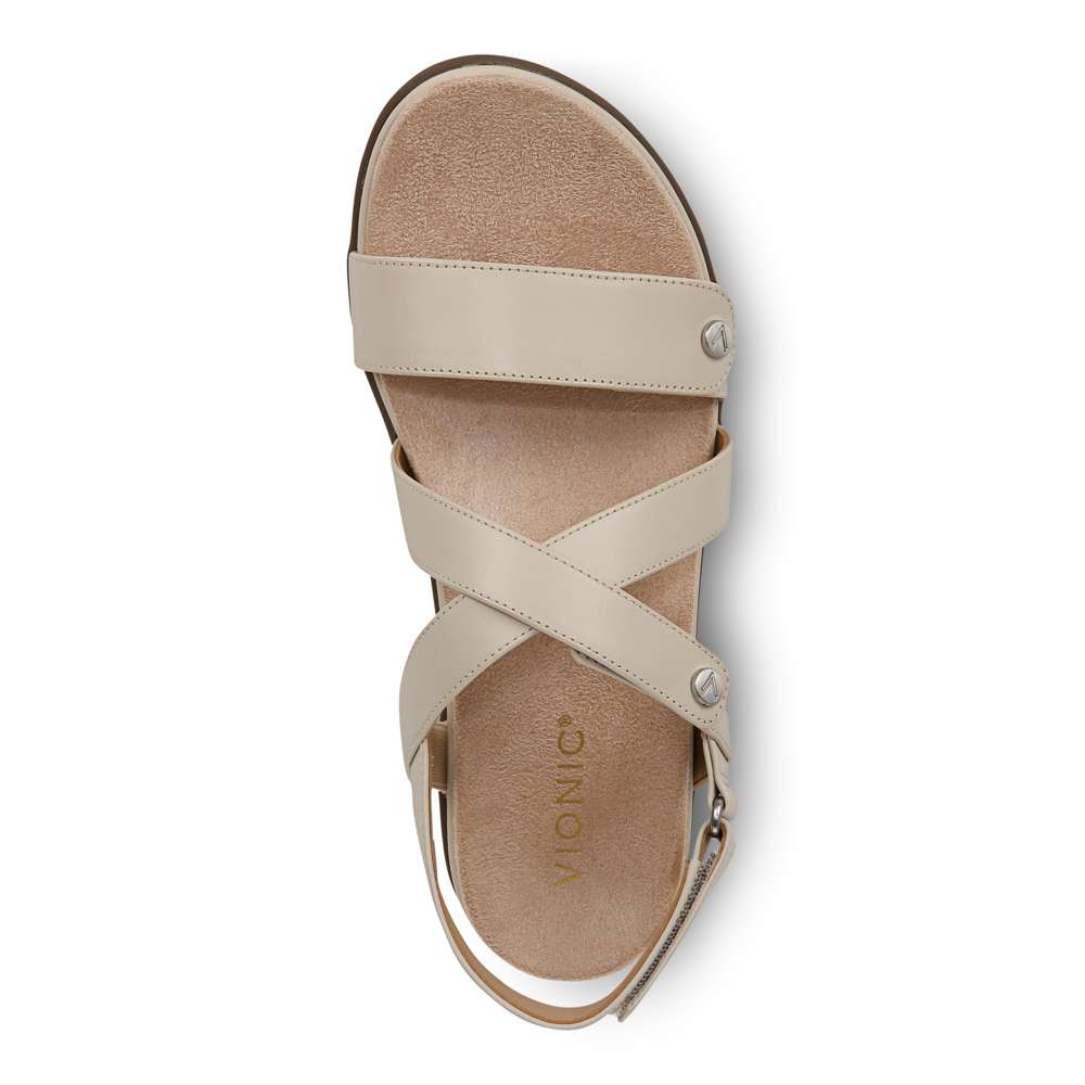Cypress Back Strap Sandal - Parchment