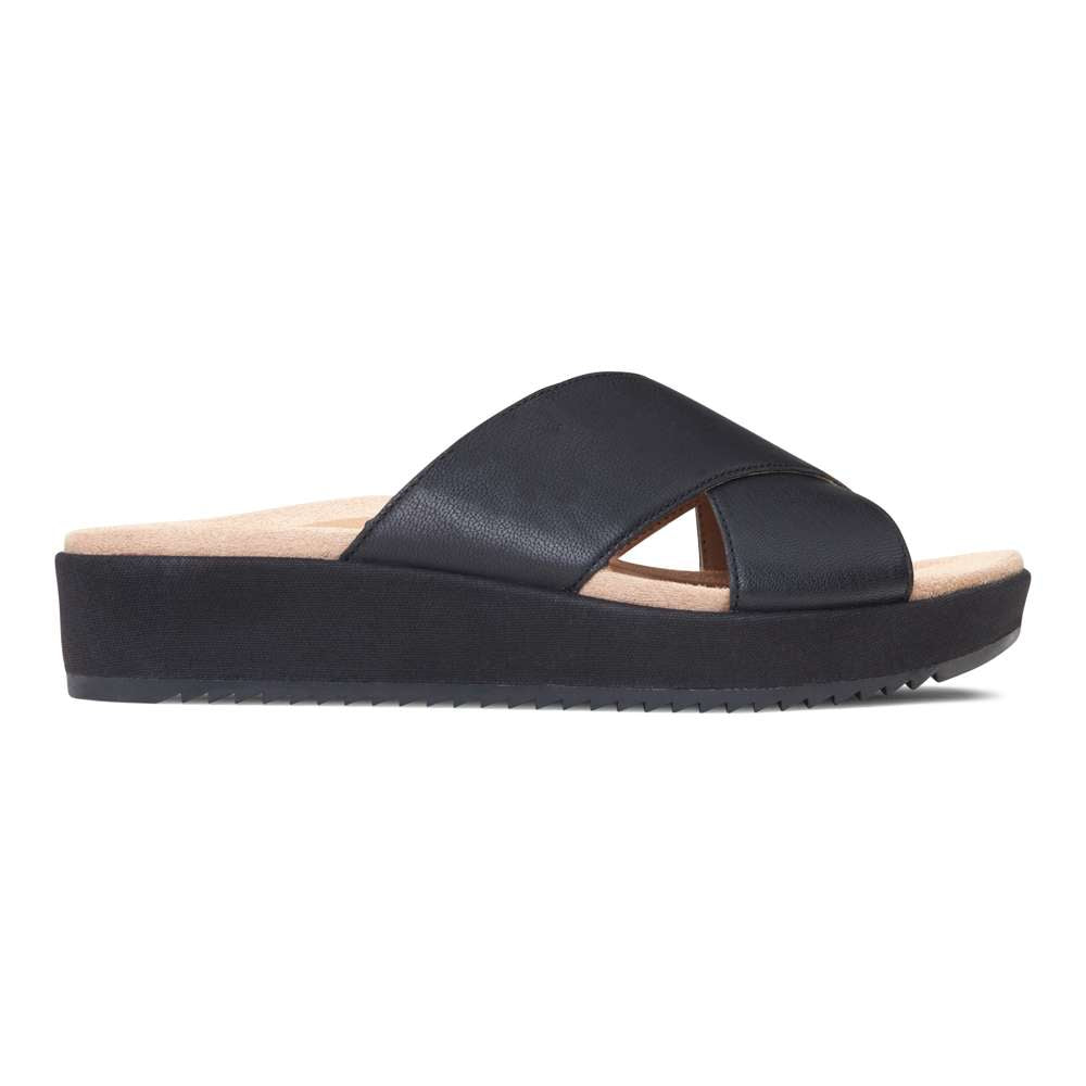 Hayden Platform Slide - Black