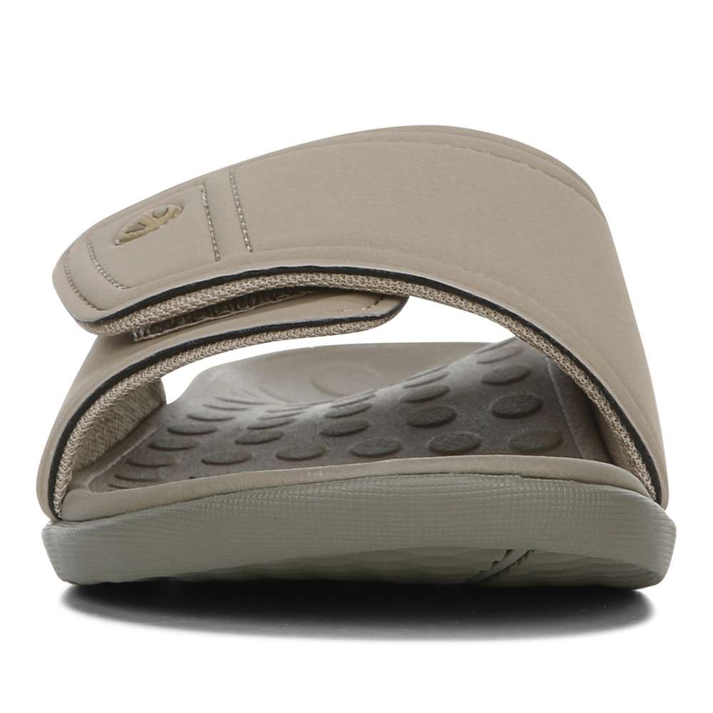 Kiwi Slide Sandal - Camel Khaki