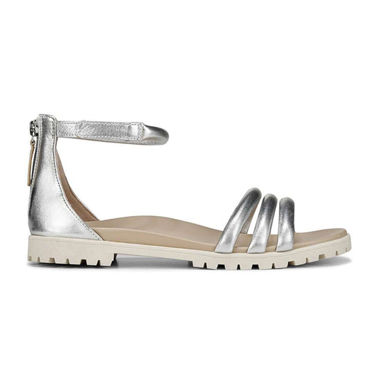 Laurel Strappy Sandal - Silver