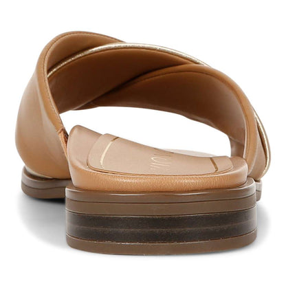 Miramar Slide Sandal - Camel/Gold