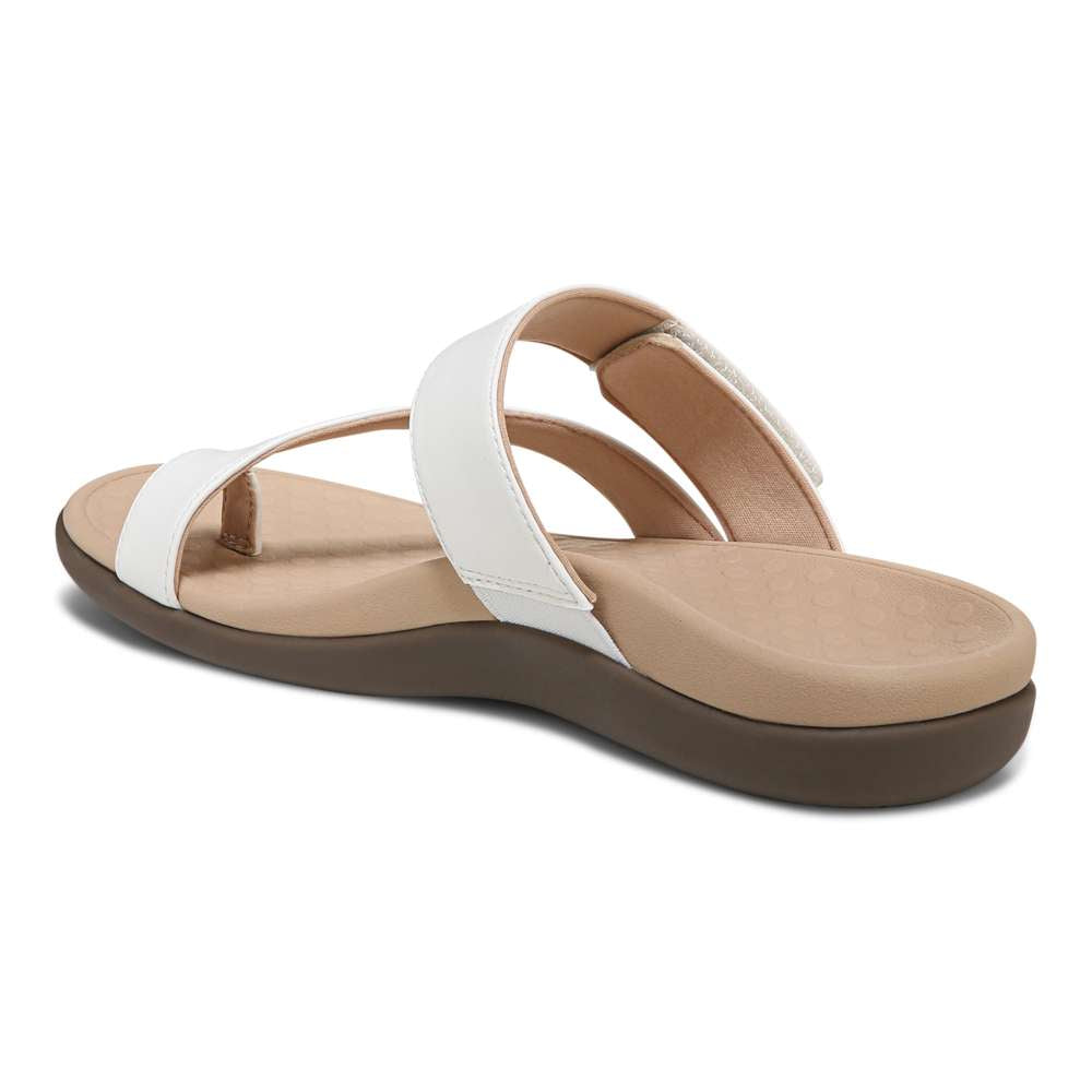 Morgan Slide Sandal - White