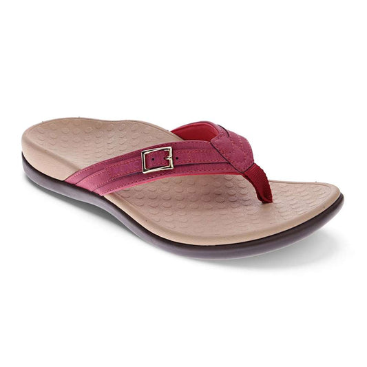 Patty Toe Post Sandal - Red