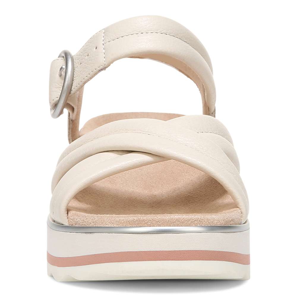 Reyna Flatform Sandal - Cream