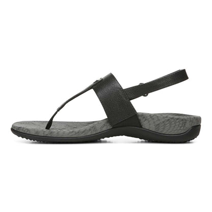 Tala T-Strap Sandal - Black