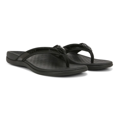 Tide Women's Toe Post Sandal - Black