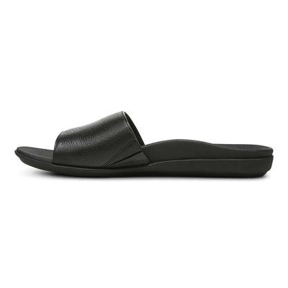 Val Slide Sandal - Black