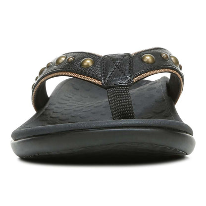 Vanessa Toe Post Sandal - Black