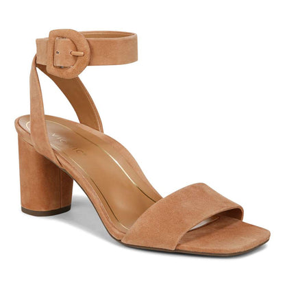 Zinfandel Block Heel Sandal - Camel